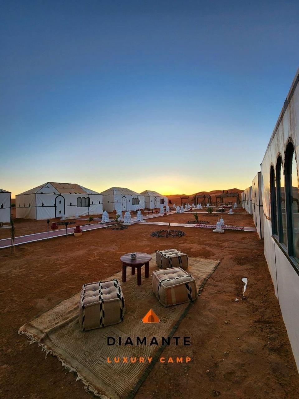 Hotel Diamante Luxury Camp à Merzouga Extérieur photo