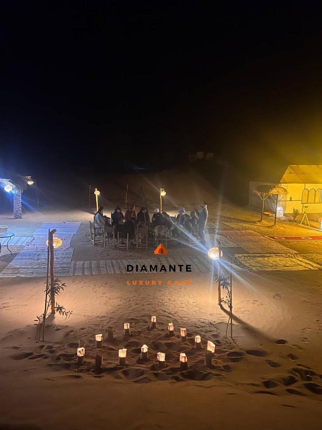 Hotel Diamante Luxury Camp à Merzouga Extérieur photo