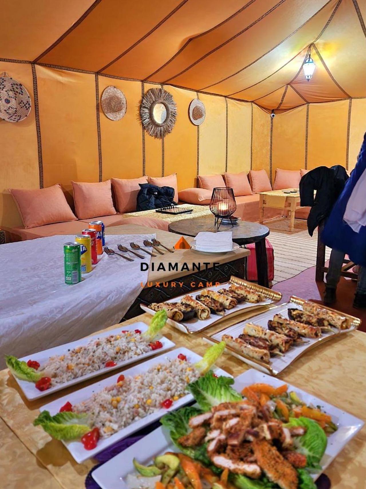 Hotel Diamante Luxury Camp à Merzouga Extérieur photo